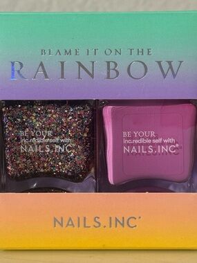 Nails Inc Blame It on the Rainbow Nail Polish Set